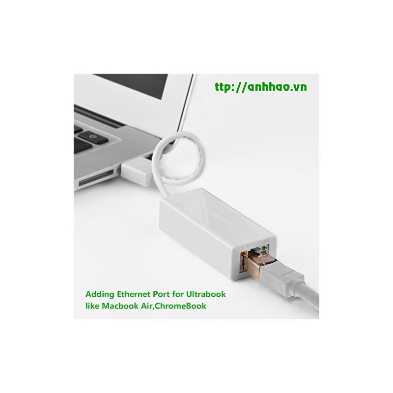 Cáp chuyển đổi USB 2.0 to Lan Ugreen 20253 chính hãng